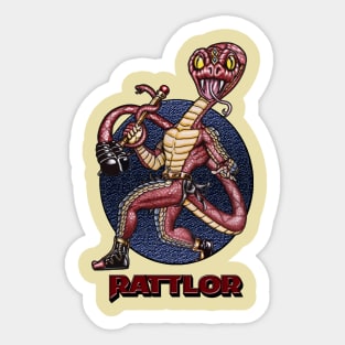 Rattlor Sticker